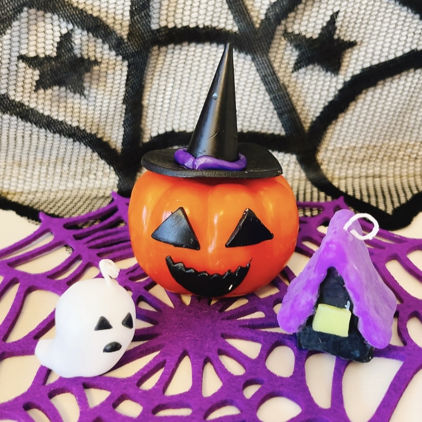 47．ハロウィンキャンドル作って灯そう